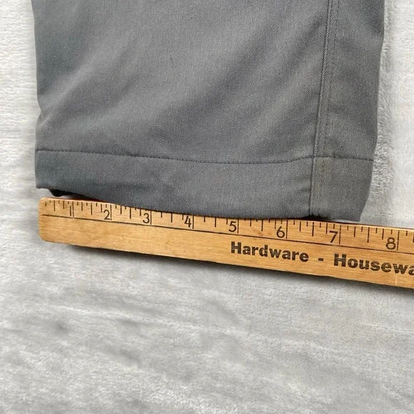 Outdoor Vital Pants men's 36x32 SATU Belted Charcoal Gray Performance Tapered - Picture 10 of 14